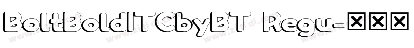 BoltBoldITCbyBT Regu字体转换